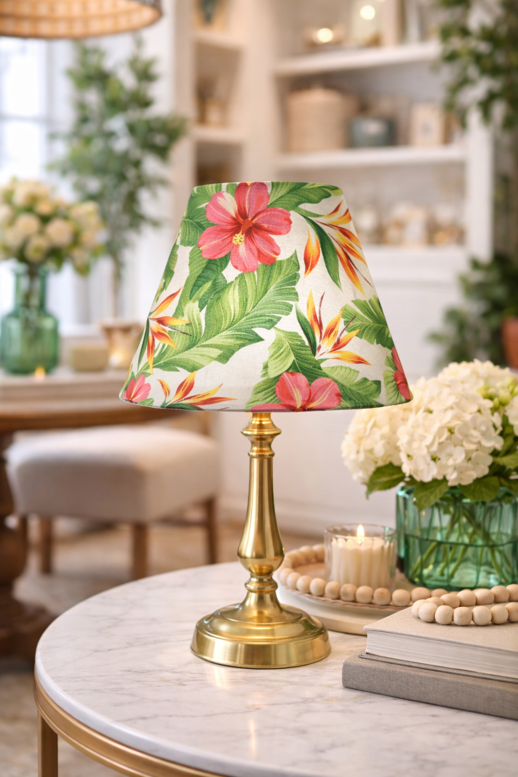 R7M Handcrafted Designer Lampshades – Morning Affirmations Collection by Miami Artist Malky Ureña