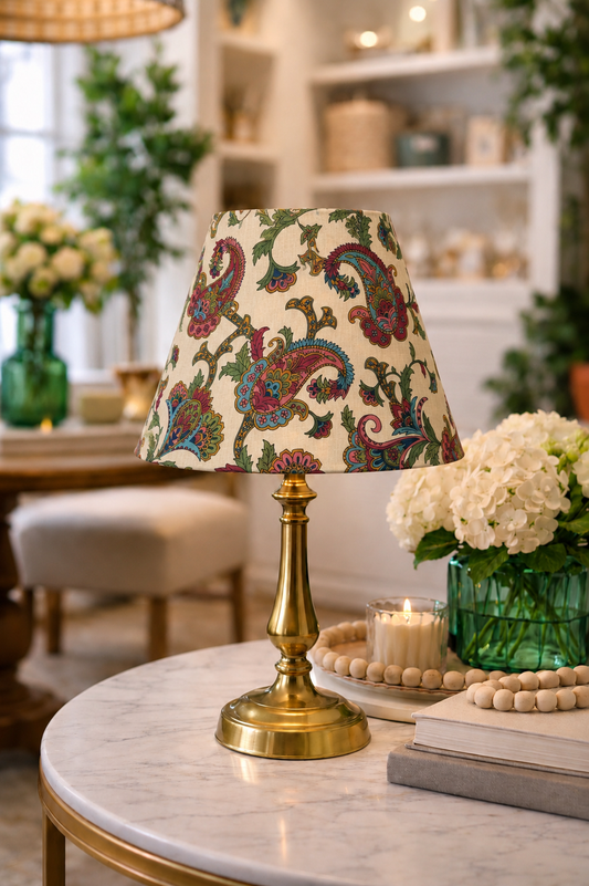 R13M Handcrafted Designer Lampshades – Morning Affirmations Collection by Miami Artist Malky Ureña