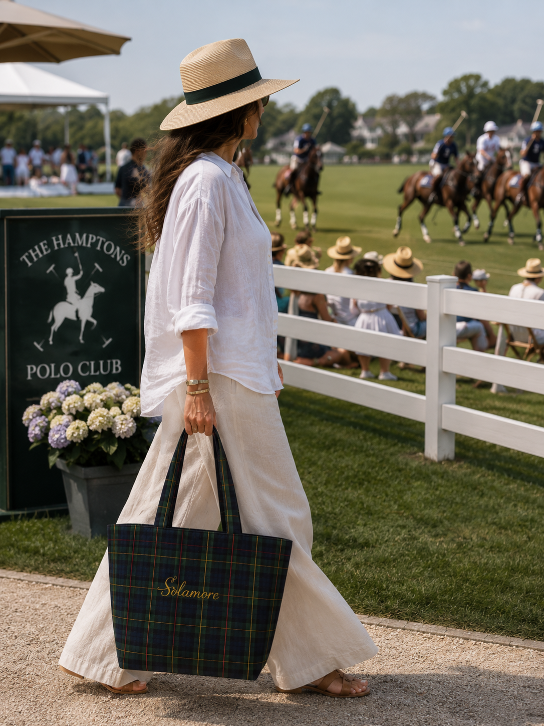 Solamore Heritage Plaid Tote – Timeless Handmade Luxury