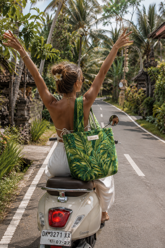 Solamore Bali Green Tote Bag – Chic Everyday Carryall