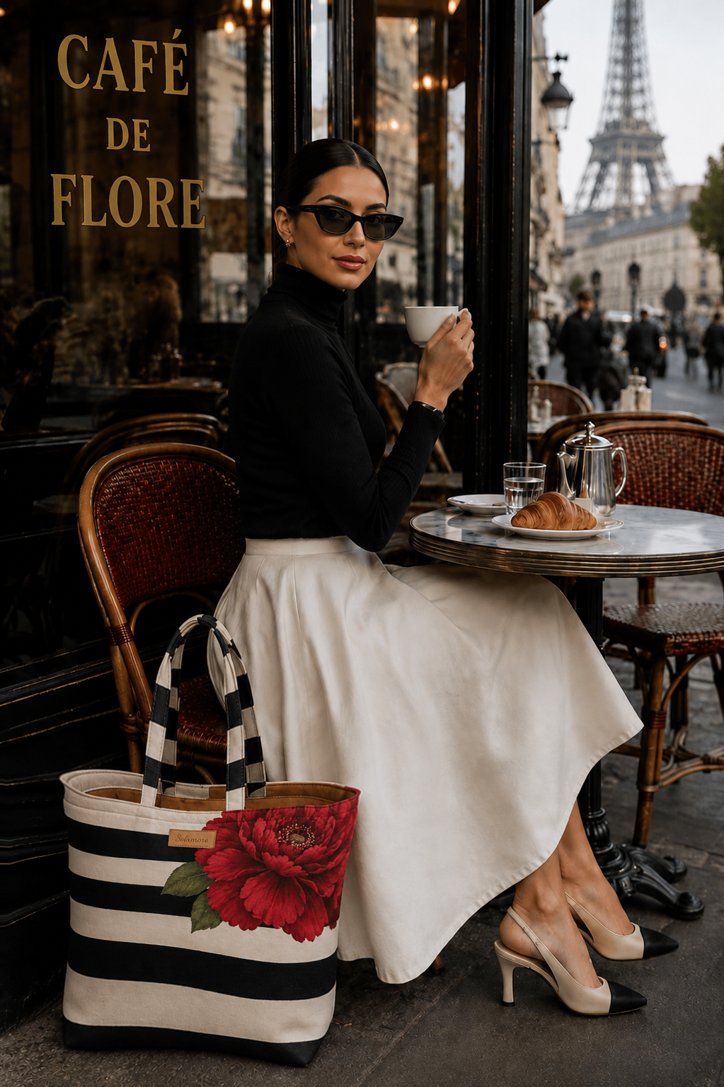 Solamore La Vie Rouge Tote Bag – Chic Everyday Carryall